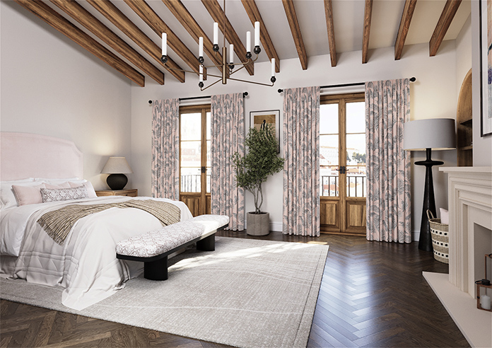 Pampas Grass, Sorbet - Made to Measure Curtain - Image 7